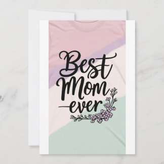 Meilleure maman jamais!, carte cadeau jour mère