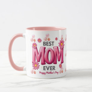 Meilleure maman Jamais Mère Mug de la Fête des Mèr