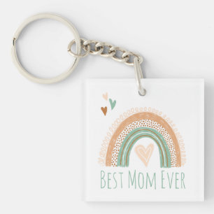 Meilleure maman jamais photo Boho Arc-en-ciel
