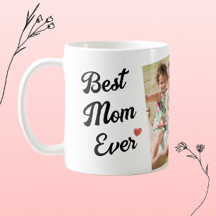 Meilleure Maman Jamais Photo Moderne Café Mug