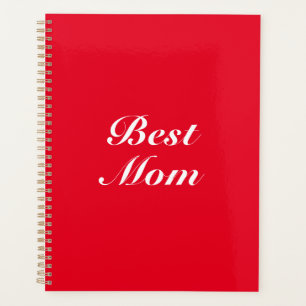 Meilleure maman, Mère, Fête des mères, rouge bl