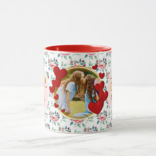 Meilleure Maman Mug Fleurie Photo pour la Fête des