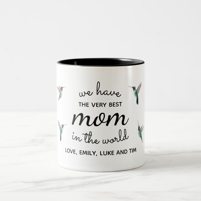 Meilleure maman Mug sur mesure (Centre)