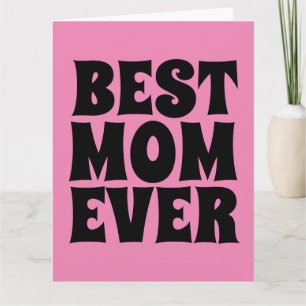 MEILLEURE MOM JAMAIS GIANT CARTES DE SALUT