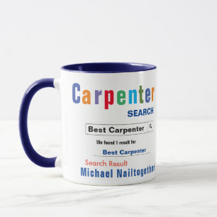 Meilleure Mug de charpentier sur mesure