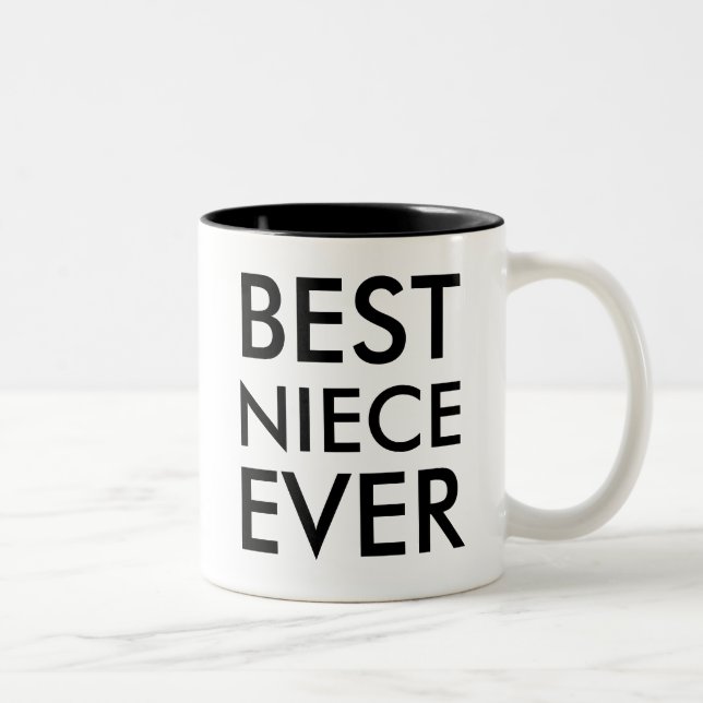 Meilleure nièce jamais Mug | idée cadeau oncle tan (Droit)