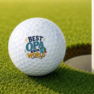 Meilleure Opa du Monde Balle de Golf