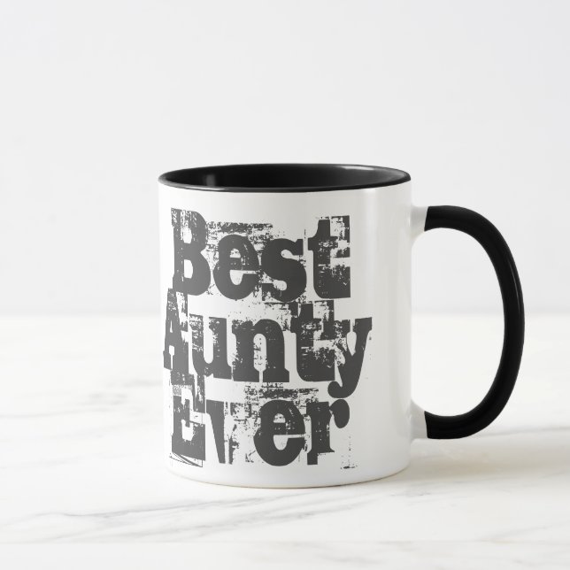 Meilleure Tante Jamais - Mug à deux tons (Droite)