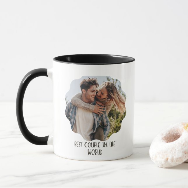 Meilleure tasse à café d'inspiration pour les amou (Avec donut)