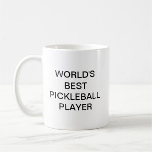 Meilleure tasse à café du joueur de Pickleball au