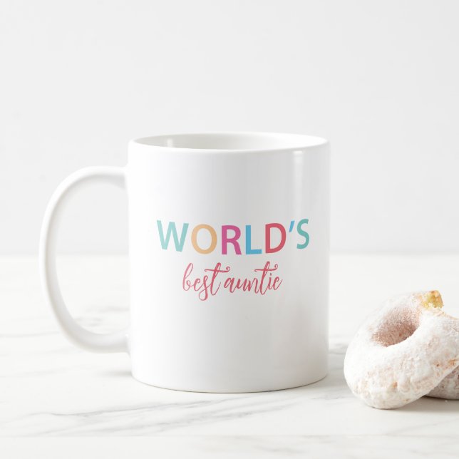 Meilleure tasse colorée du monde (Avec donut)