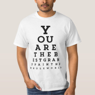 Meilleure typographie de grand-père   T-shirt Grap
