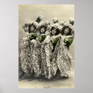 MEILLEURES AFFICHES - HUMOUR - DANSEUSES DE CANCAN