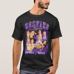 Meilleures amies rétro Y2K Bootleg Photos T-shirt