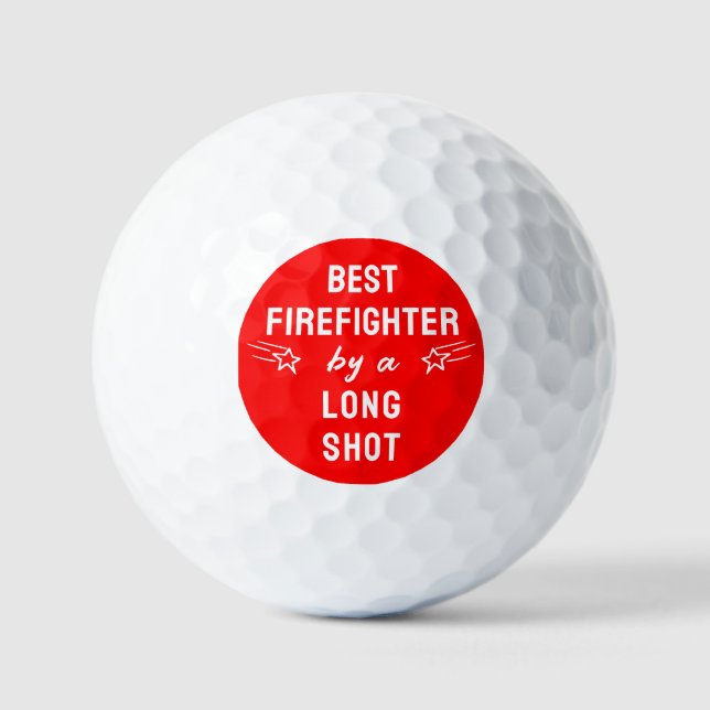 Meilleures balles de golf Firefighter (Recto)