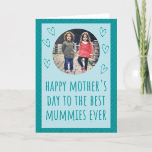 Meilleures momies toujours Carte photo de la fête 