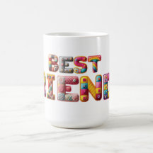 Meilleurs Amis Arts et Artisanat tasse de café