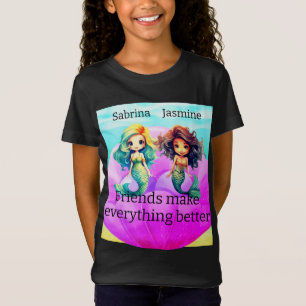Meilleurs amis mermaids T-Shirt