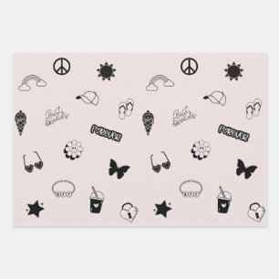 Meilleurs amis pour toujours BFF papier cadeau env