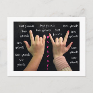 Meilleurs amis pour toujours ! Carte postale