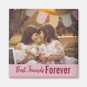 Meilleurs amis pour toujours fille mignonne aimant