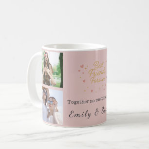 Meilleurs amis pour toujours – Mug collage personn