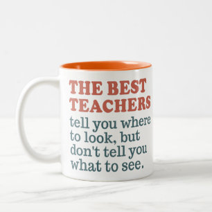 MEILLEURS ENSEIGNANTS tasses de nom personnalisé