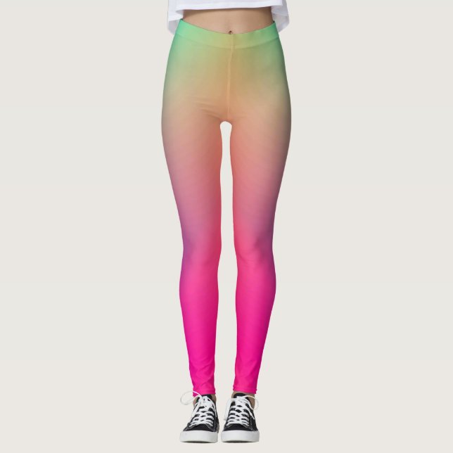 Meilleurs Leggings américains couleur solide (Devant)