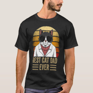 Meilleurs T-shirts Cad Dad Ever Cool Père Cat Dadd
