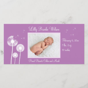 Meilleurs voeux ! ! ! Faire-part de naissance 2 (v