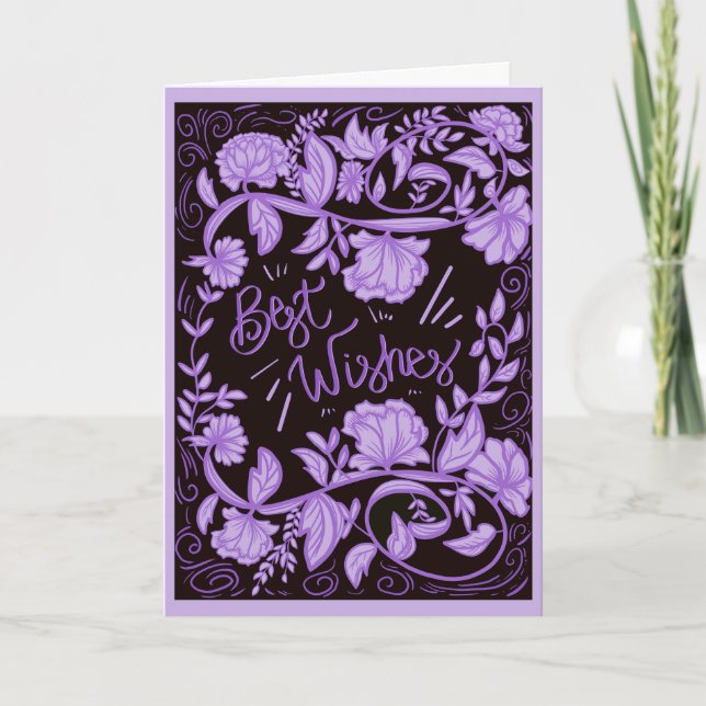 Meilleurs voeux Félicitations Carte de célébration (Devant)