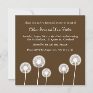 Meilleurs voeux ! Invitation de dîner de répétitio