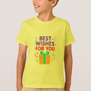 Meilleurs voeux pour vous Enfants T-shirt boîte ca