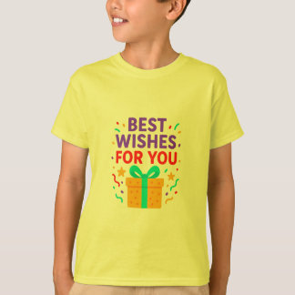 Meilleurs voeux pour vous Enfants T-shirt boîte ca