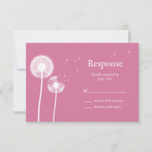 Meilleurs voeux ! RSVP (fuchsia)
