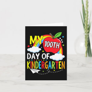 Mein 100. Kindergartentag Kinder Kind 1 Karte