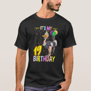 Mein 19. Geburtstag Strauß T-Shirt