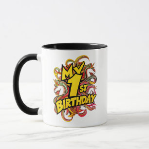 Mein 1. Geburtstag mit Unicorn Tasse