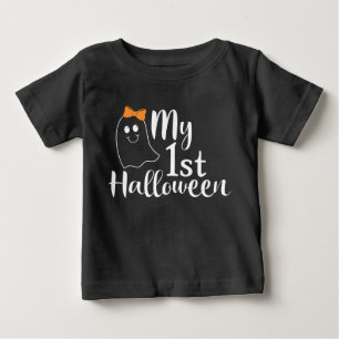 Mein 1. Halloween Niedliches Girl Baby T-shirt