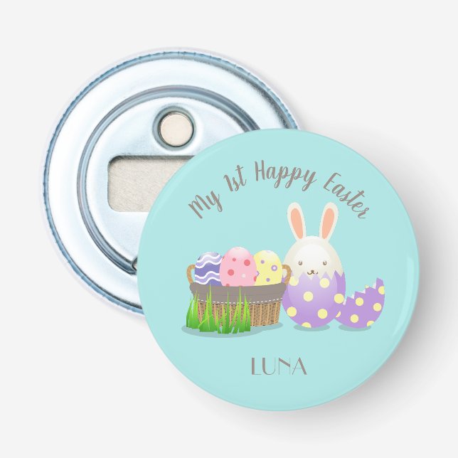 Mein 1. Happy Oster Flaschenöffner (Vorderseite)