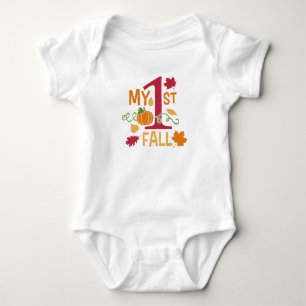 Mein 1. Herbst - Süßer Herbst-Baby-Body Baby Strampler