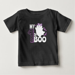 mein 1. Mal niedlicher lustiger Halloween Baby T-shirt