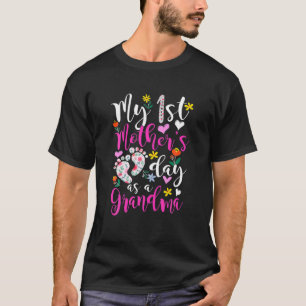 Mein 1. Muttertag als Oma Funny erwartet ich T-Shirt