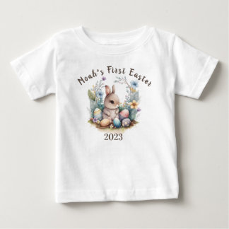 Mein 1. Ostergeblasenes Geschenk Personilzesd Rabb Baby T-shirt