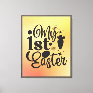 Mein 1. Ostern-93185 Leinwanddruck