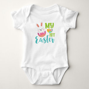 Mein 1. Ostern Baby-Body Baby Strampler