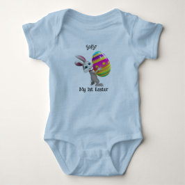 Mein 1. Ostersonne mit einem Ei-Baby-Bodysuit Baby Strampler