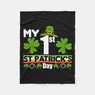 Mein 1. St. Patrick S Day Fleecedecke
