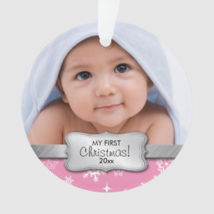 Mein 1. Weihnachten - addieren Sie Ihr Foto Ornament