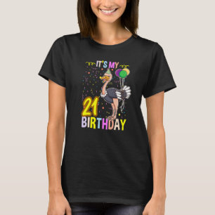Mein 21. Geburtstag Strauß T-Shirt
